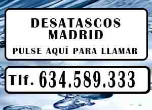 Desatascos Serranillos del Valle Urgentes